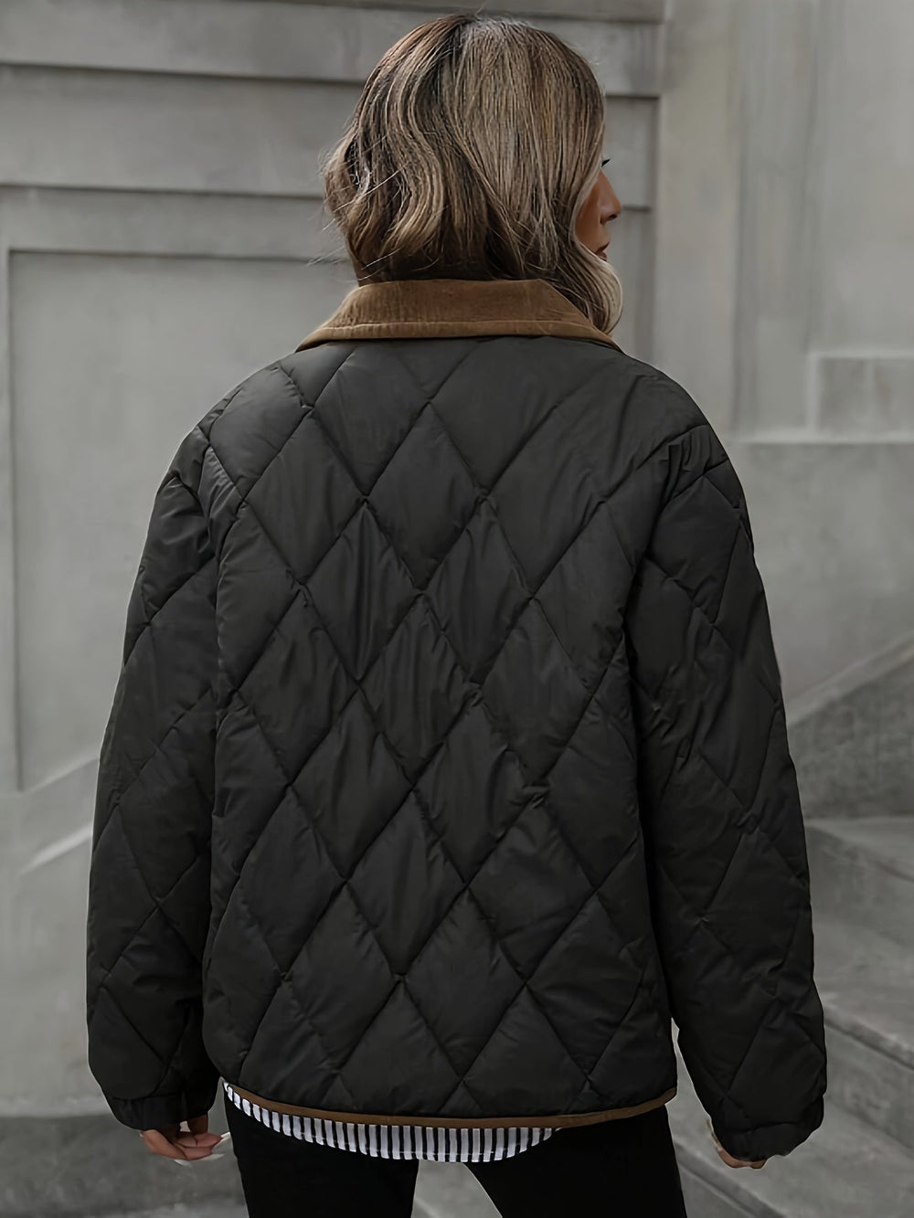Iris - Women's Quilted Windbreaker Jacket