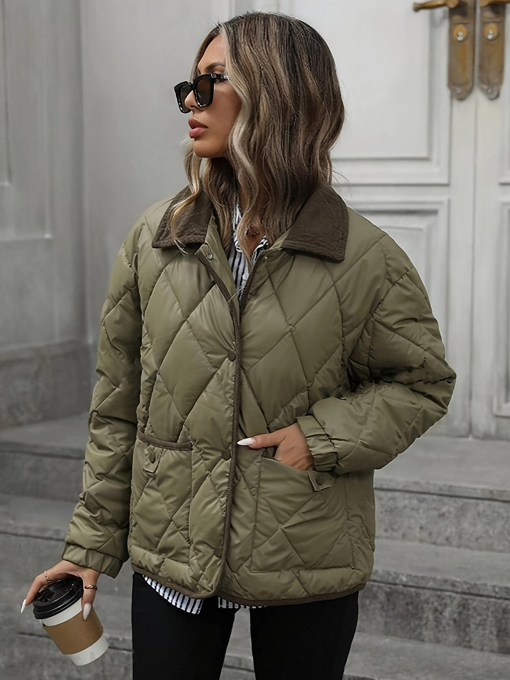 Iris - Women's Quilted Windbreaker Jacket
