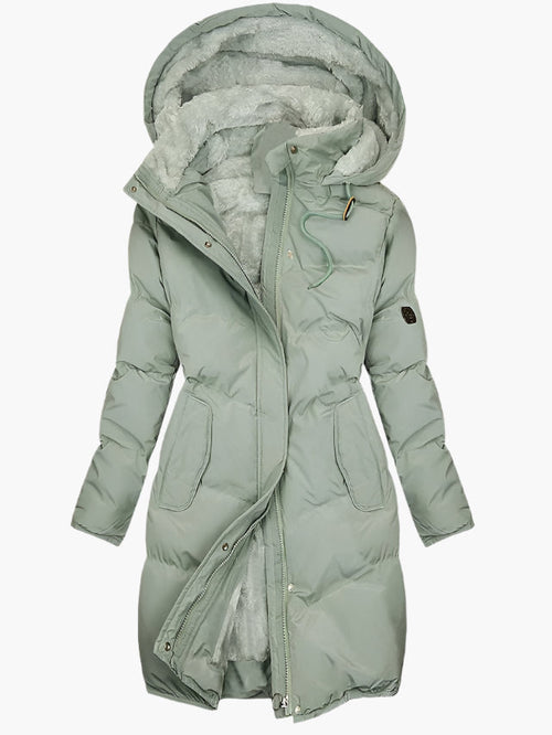 Isadora - Women's Faux Fur Hooded Winter Coat