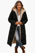 Ivy - Women's Long Hooded Puffer Coat