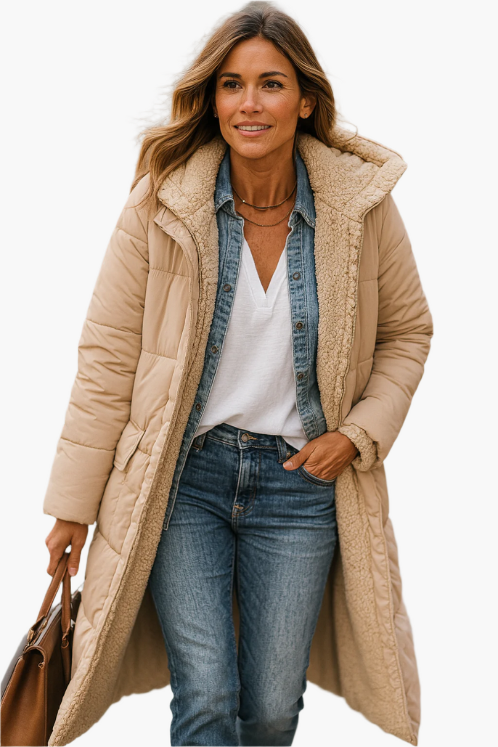 Ivy - Women's Long Hooded Puffer Coat
