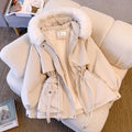 Jacinta - Women's Faux Fur Hooded Winter Jacket