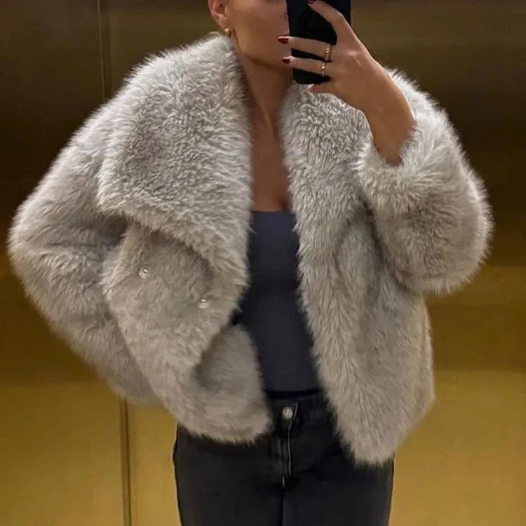 Katarina - Women's Faux Fur Jacket