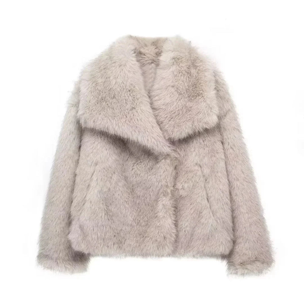 Katarina - Women's Faux Fur Jacket