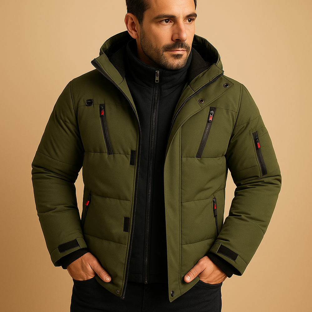 Landon - Men's Hooded Puffer Jacket