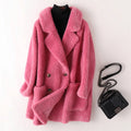 Lavinia - Women's Shearling Teddy Coat