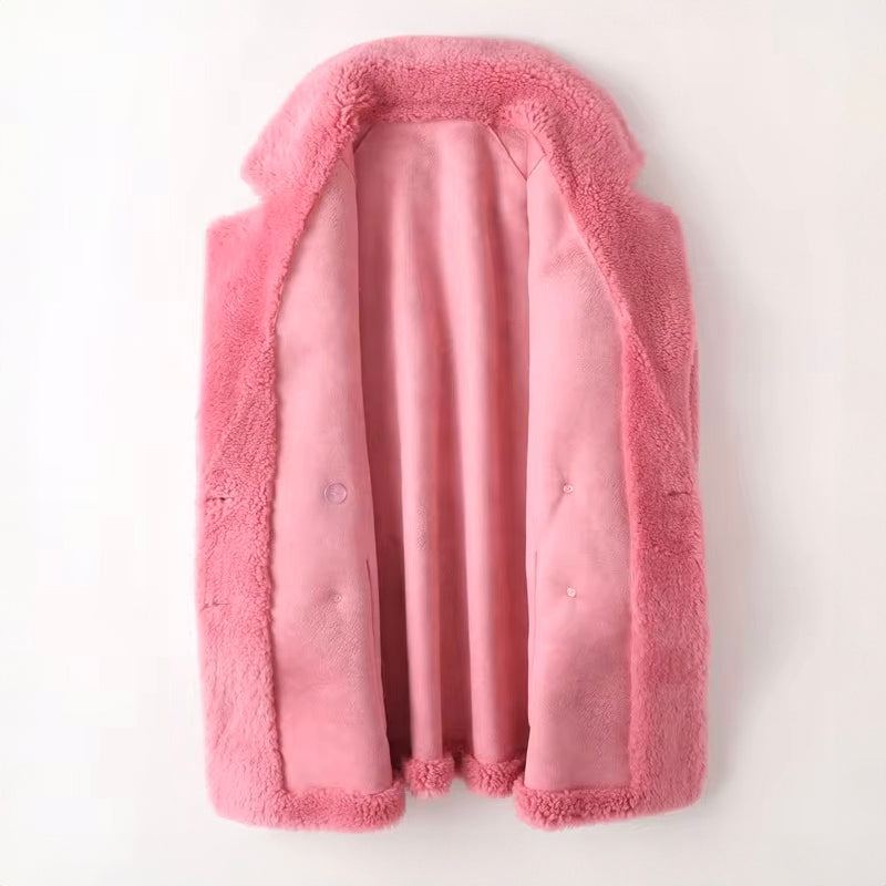 Lavinia - Women's Shearling Teddy Coat