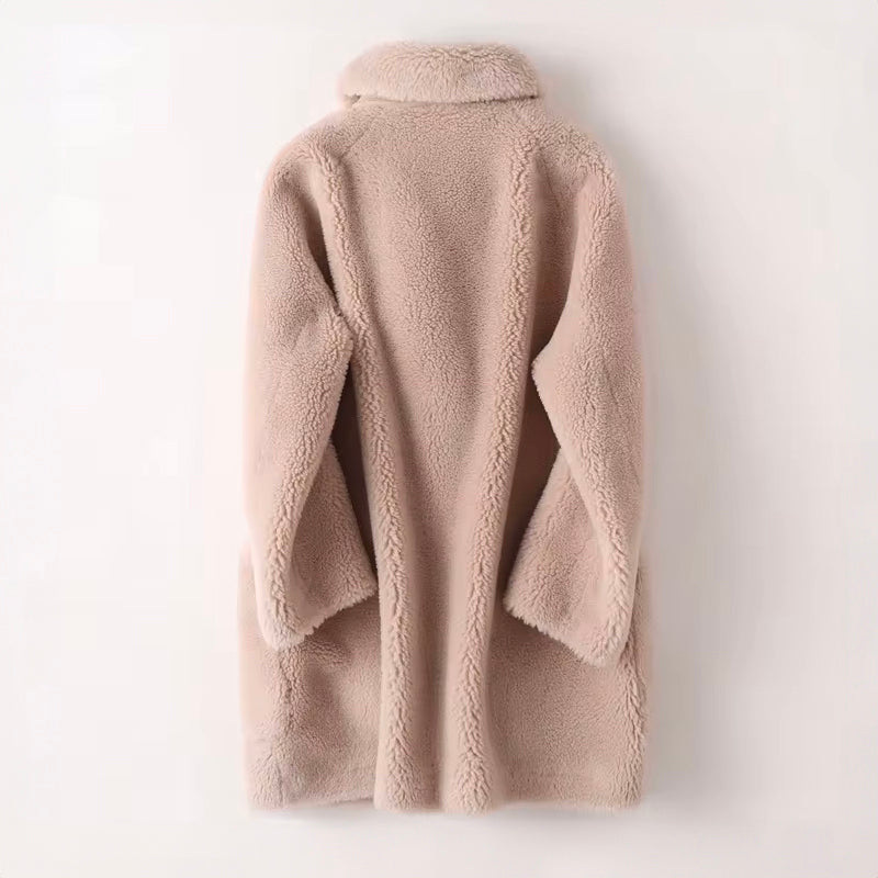 Lavinia - Women's Shearling Teddy Coat