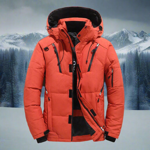 Leopold - Men's Quilted Hooded Jacket