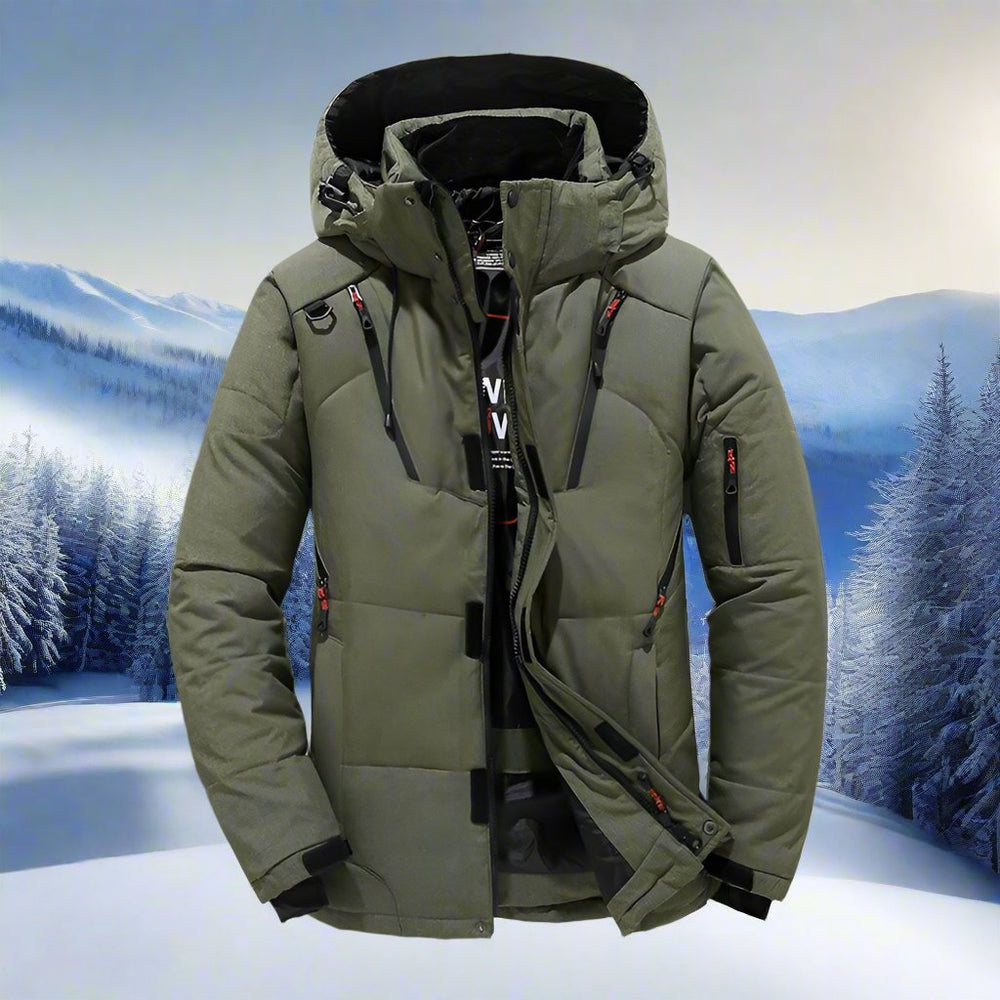 Leopold - Men's Quilted Hooded Jacket