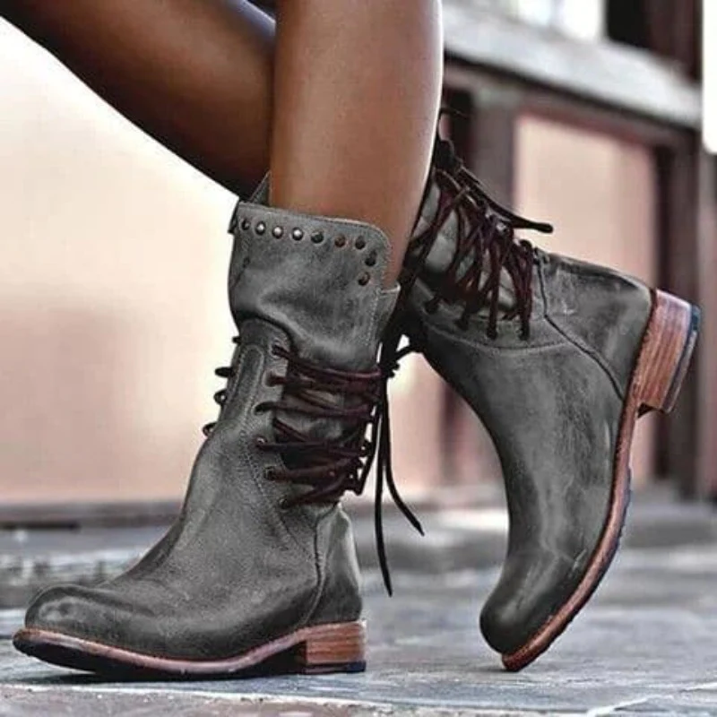 Lilian - Women's Heeled Ankle Boots