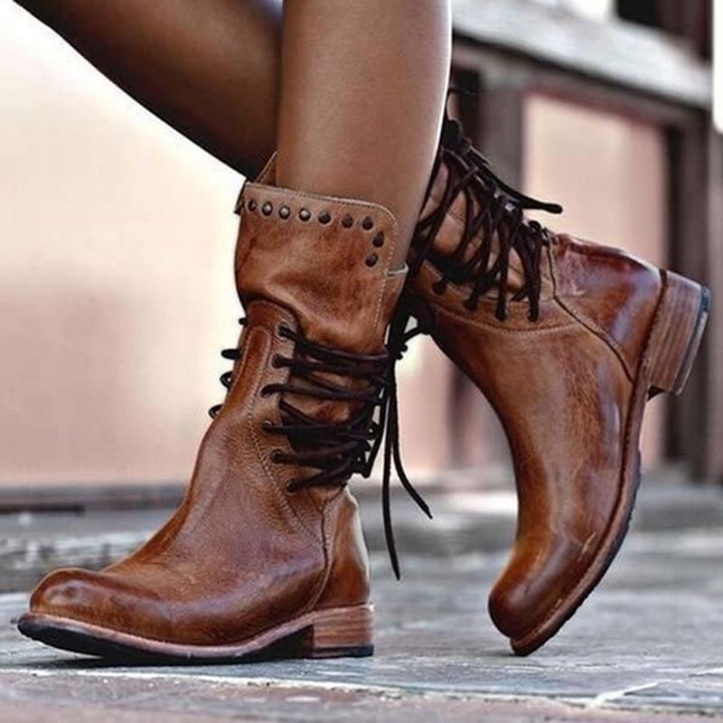 Lilian - Women's Heeled Ankle Boots
