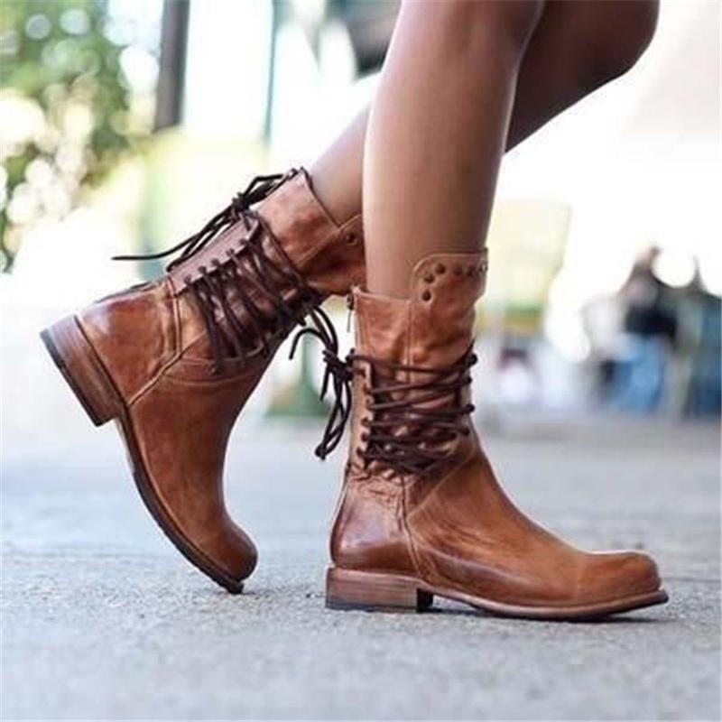 Lilian - Women's Heeled Ankle Boots