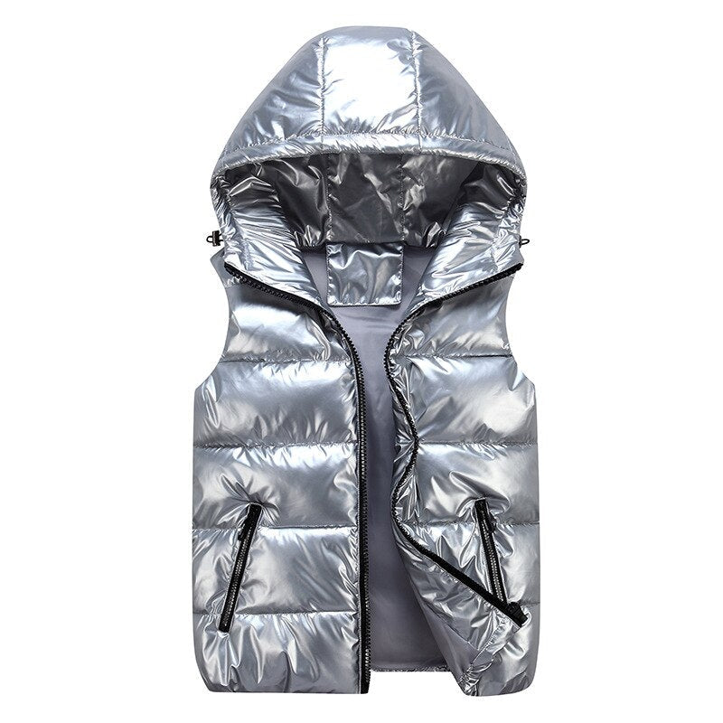 Llewellyn - Men's Hooded Puffer Vest