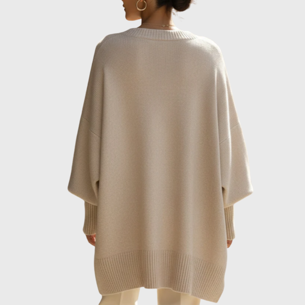 Magnolia - Women's Knit Poncho