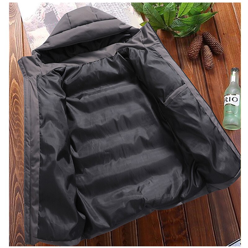 Malcolm - Men's Hooded Quilted Puffer Jacket