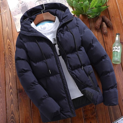 Malcolm - Men's Hooded Quilted Puffer Jacket