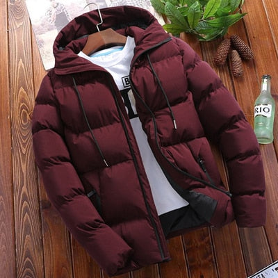 Malcolm - Men's Hooded Quilted Puffer Jacket