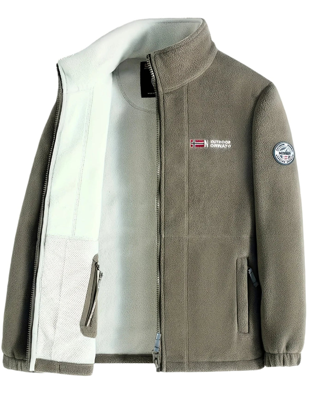 Marcel - Men's Zip Up Fleece Jacket