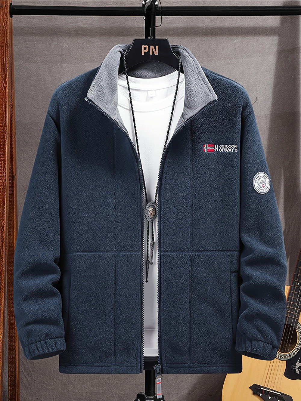 Marcel - Men's Zip Up Fleece Jacket