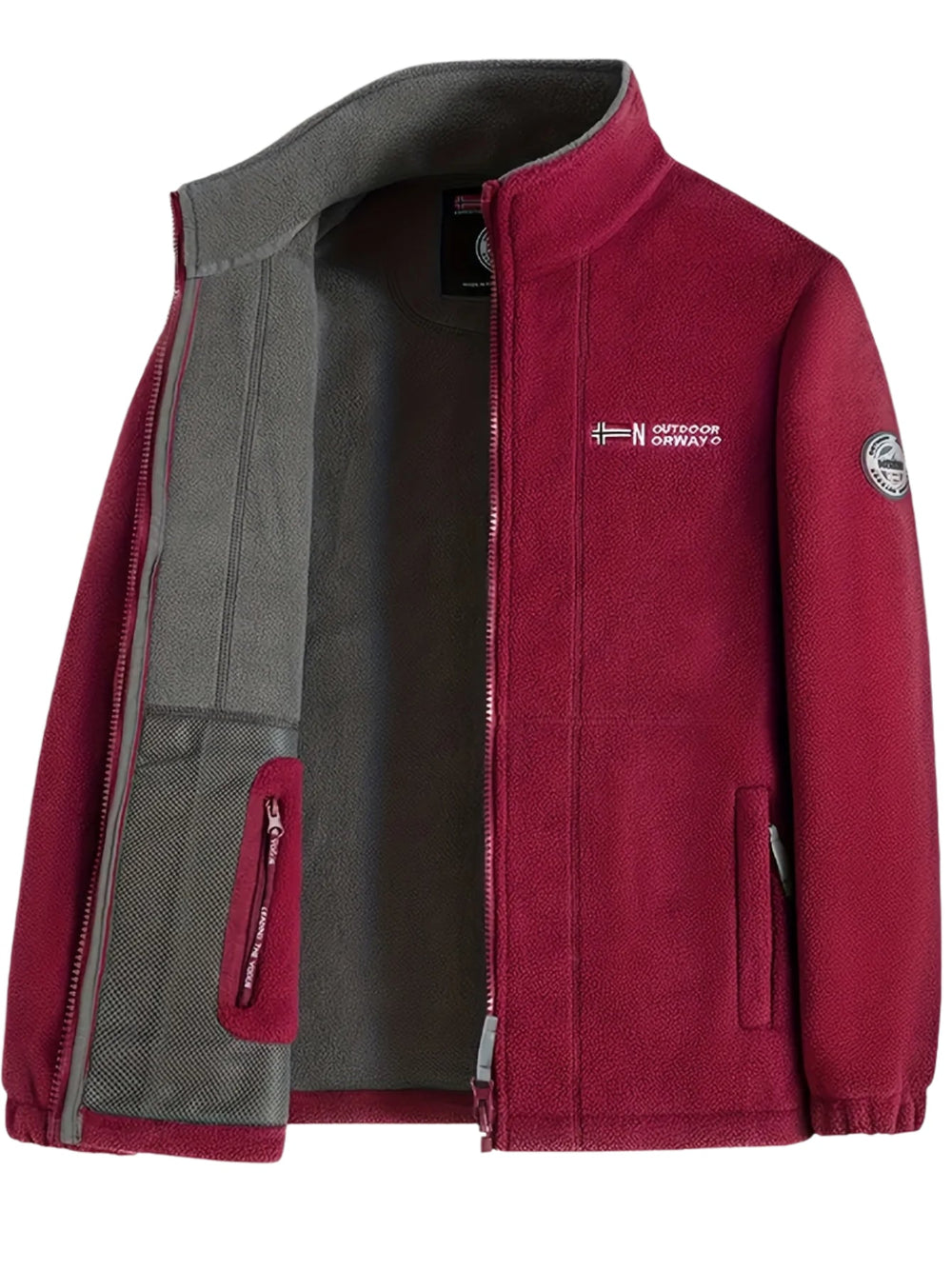 Marcel - Men's Zip Up Fleece Jacket