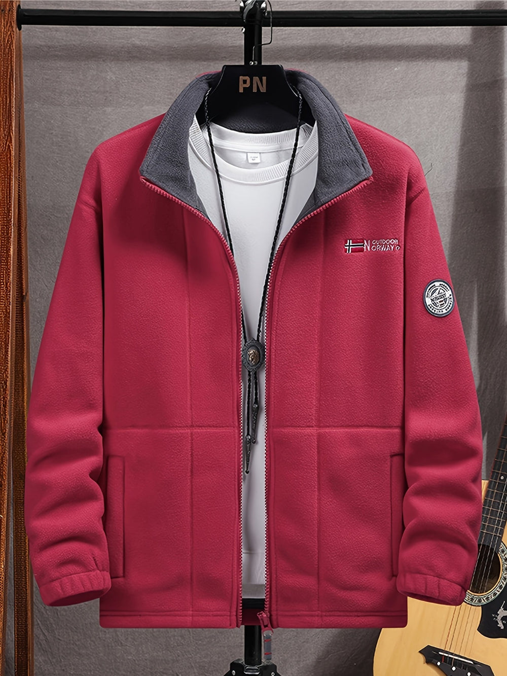 Marcel - Men's Zip Up Fleece Jacket