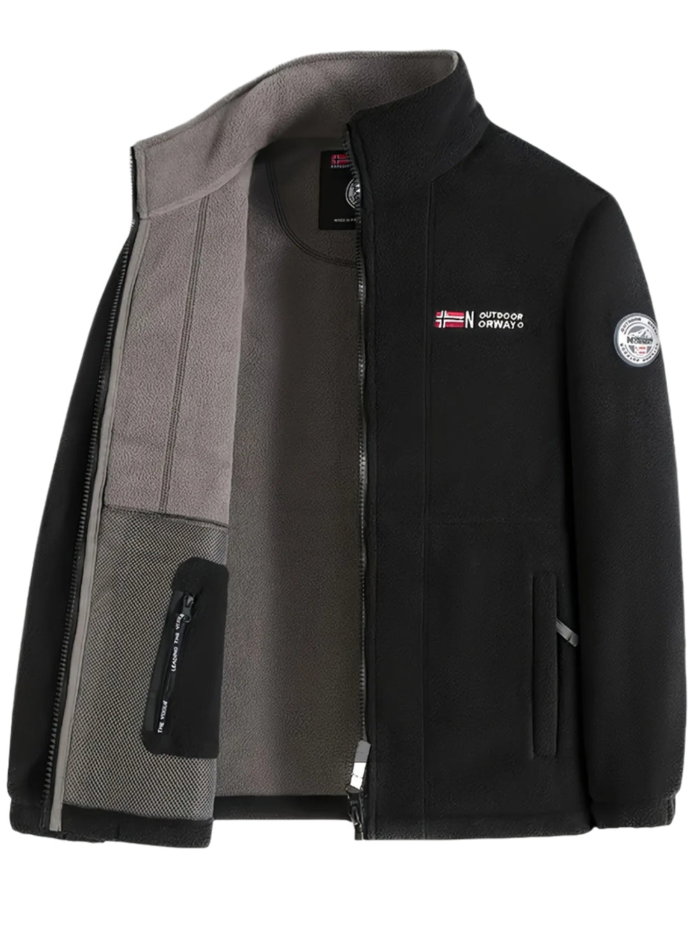 Marcel - Men's Zip Up Fleece Jacket