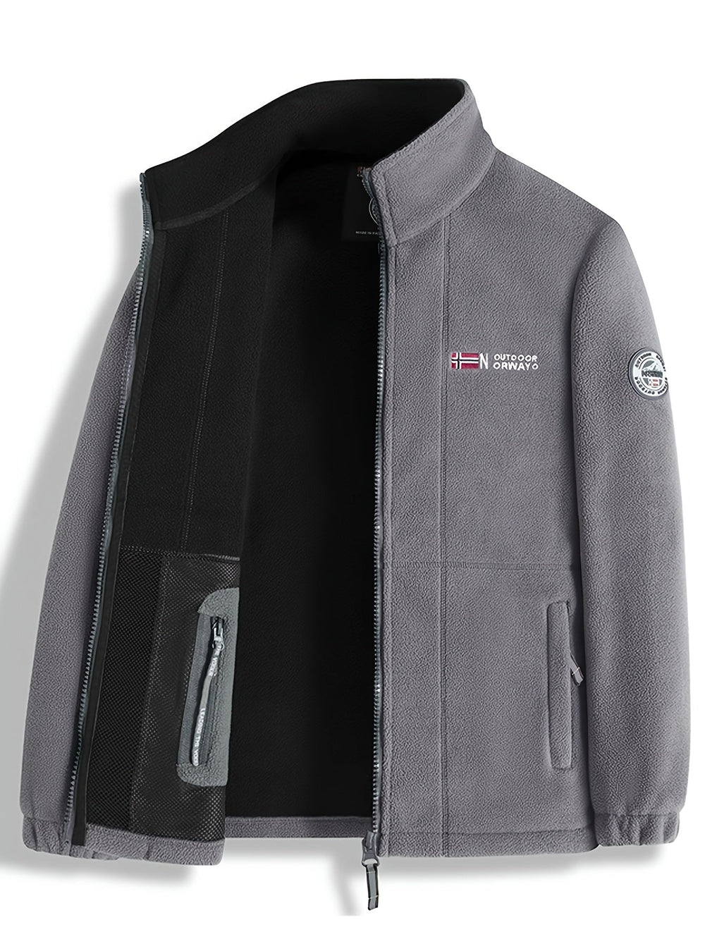 Marcel - Men's Zip Up Fleece Jacket