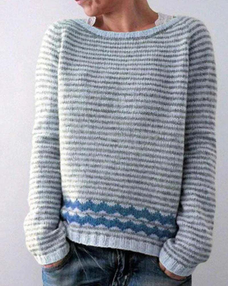 Maren - Women's Fair Isle Knit Sweater