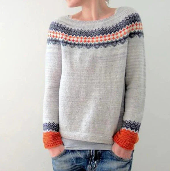 Maren - Women's Fair Isle Knit Sweater