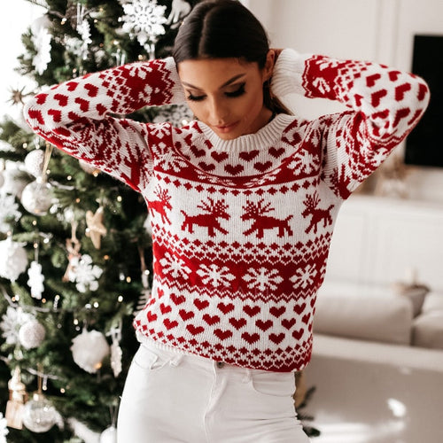 Marguerite - Women's Christmas Fair Isle Sweater