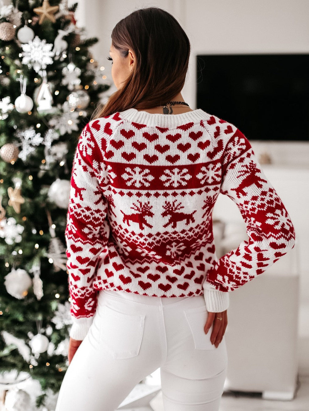 Marguerite - Women's Christmas Fair Isle Sweater