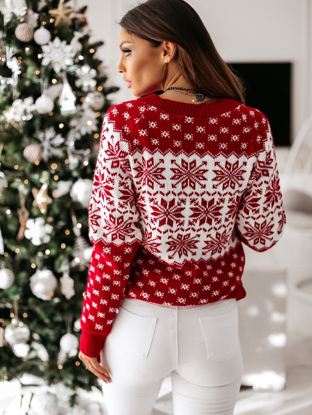 Marguerite - Women's Christmas Fair Isle Sweater