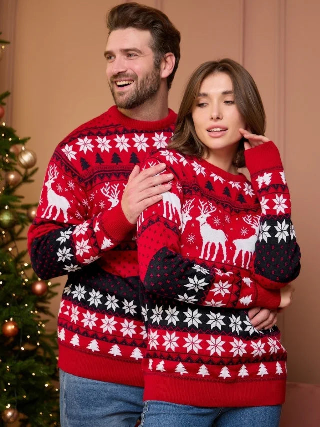 Maribel - Women's Christmas Crew Neck Sweater