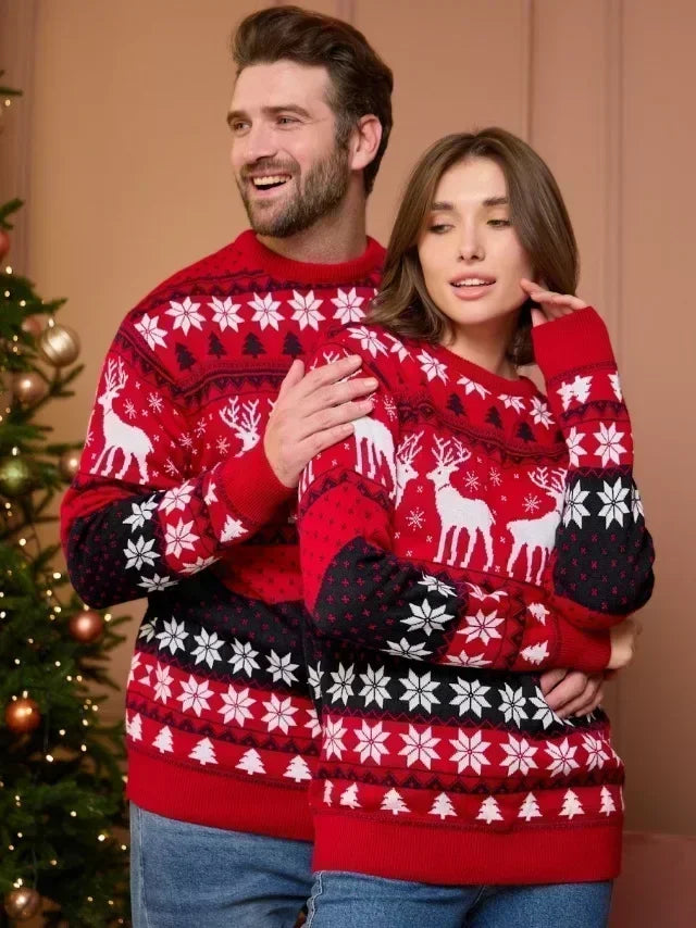 Maribel - Women's Christmas Crew Neck Sweater