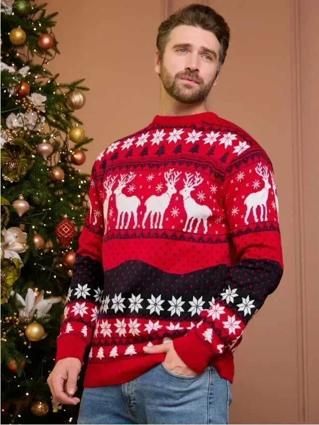 Maribel - Women's Christmas Crew Neck Sweater