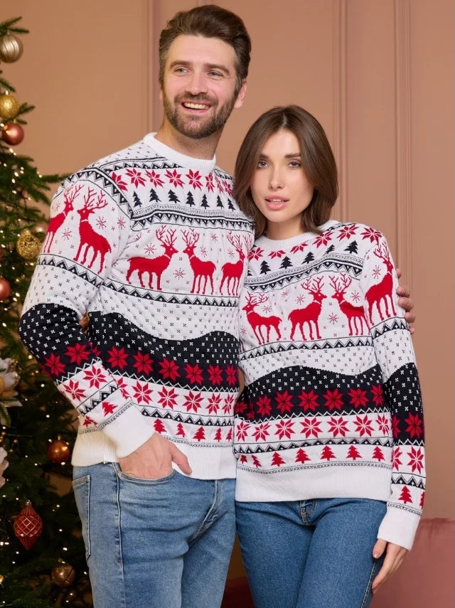 Maribel - Women's Christmas Crew Neck Sweater
