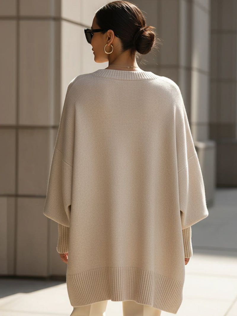 Matilde - Women's Poncho Sweater