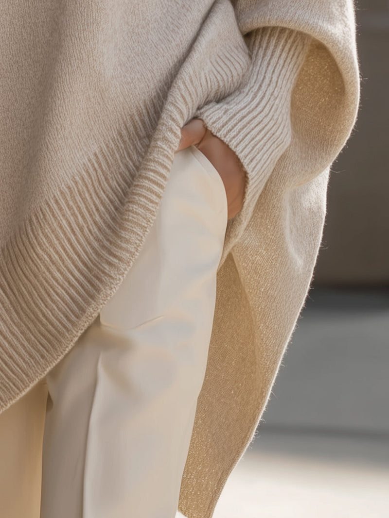Matilde - Women's Poncho Sweater