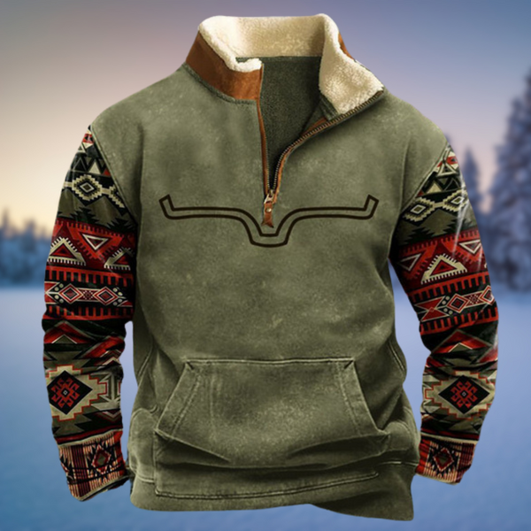 Maurice - Men's Quarter Zip Fleece Pullover