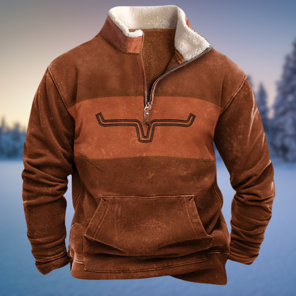 Maurice - Men's Quarter Zip Fleece Pullover