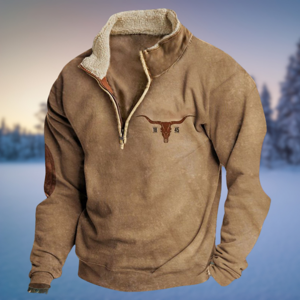 Maurice - Men's Quarter Zip Fleece Pullover