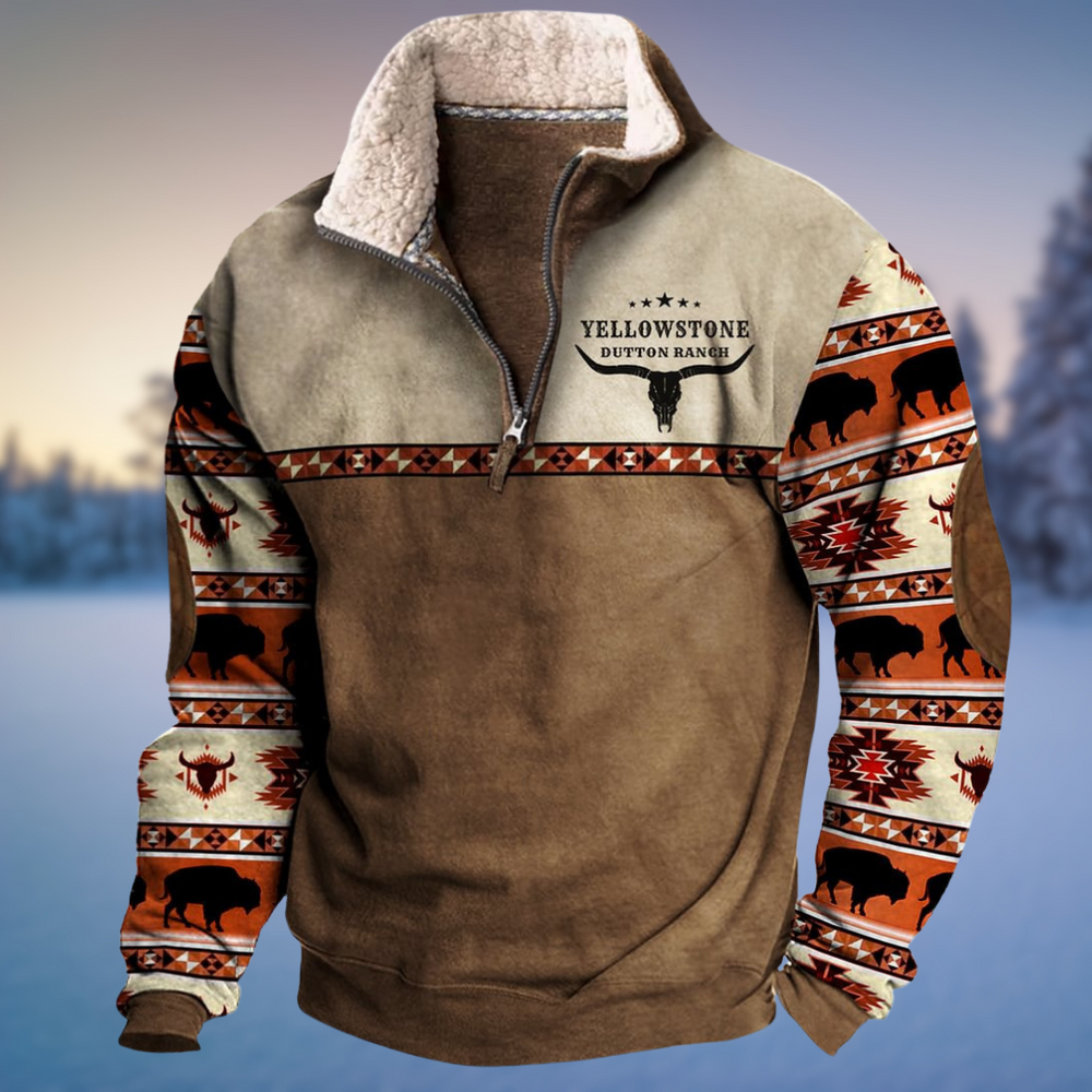 Maurice - Men's Quarter Zip Fleece Pullover
