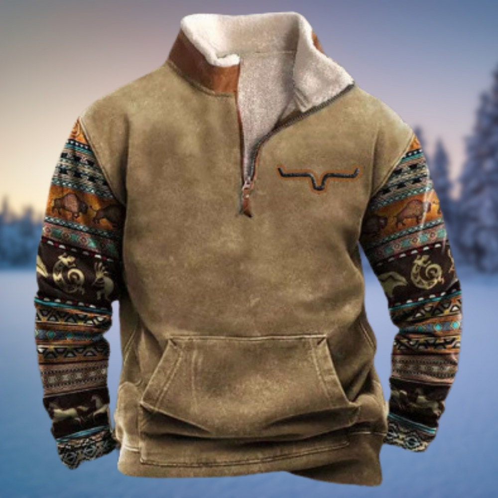 Maurice - Men's Quarter Zip Fleece Pullover