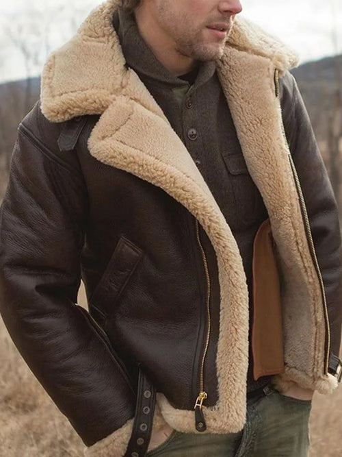 Merrick - Men's Shearling Leather Jacket