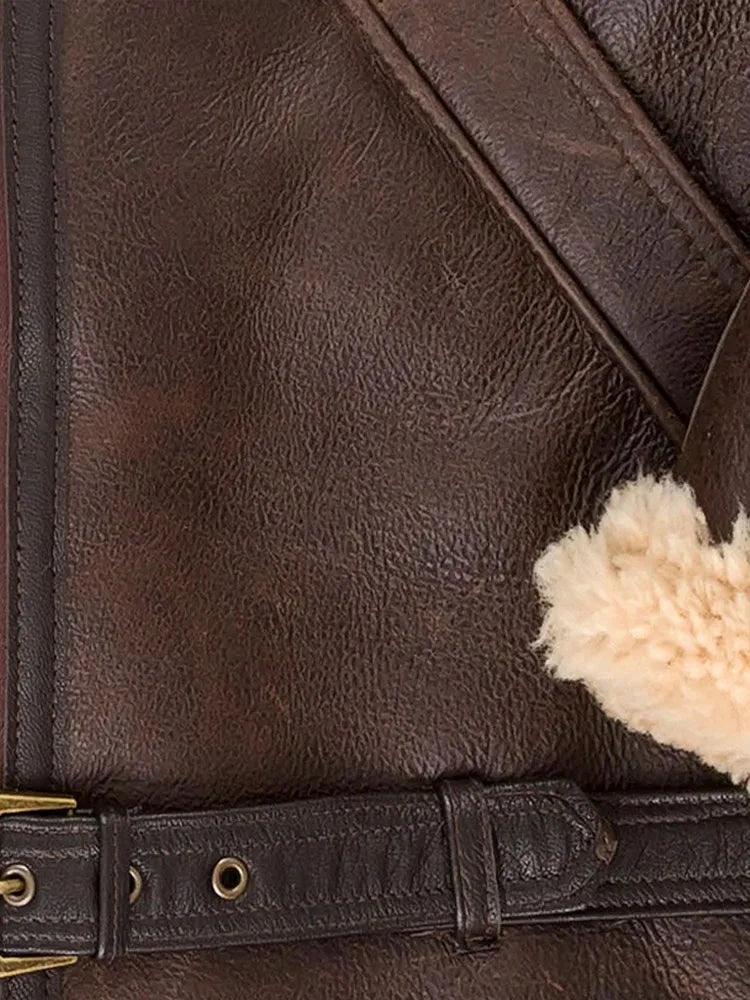 Merrick - Men's Shearling Leather Jacket
