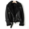 Minerva - Women's Sherpa Lined Leather Jacket