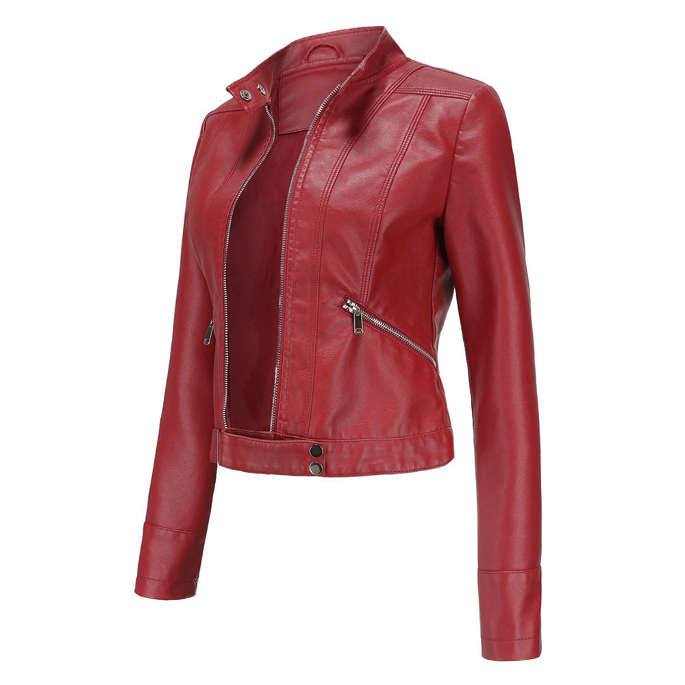 Mirabel - Women's Slim Fit Leather Jacket
