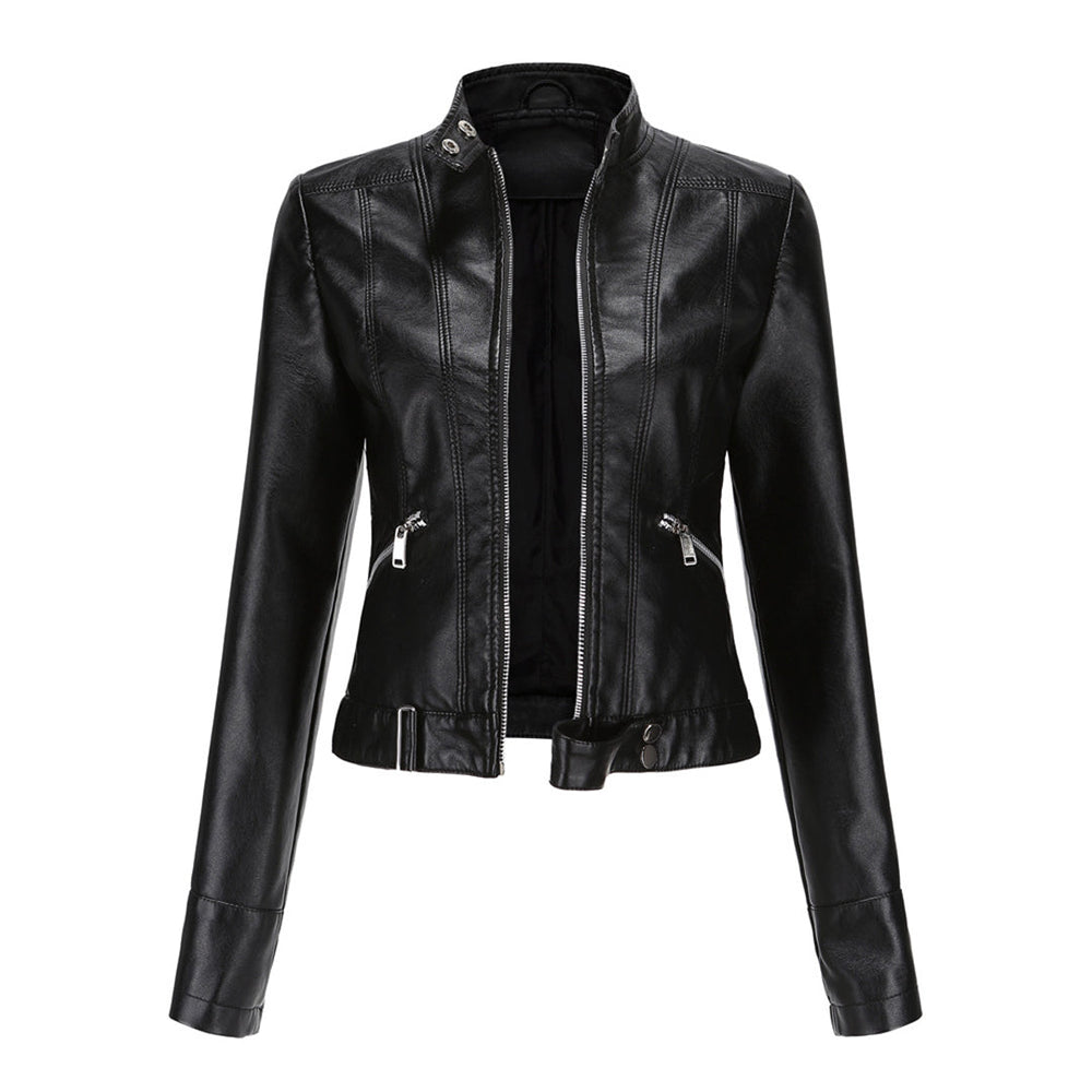 Mirabel - Women's Slim Fit Leather Jacket