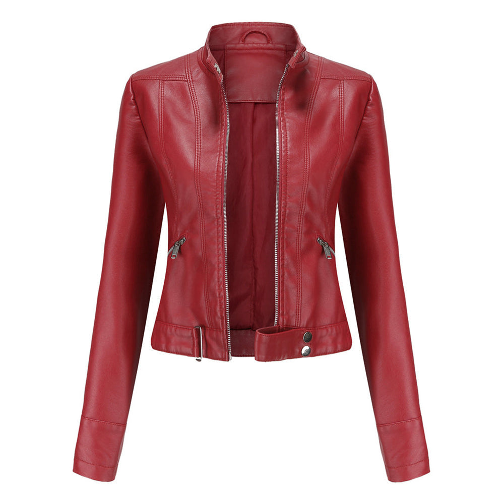 Mirabel - Women's Slim Fit Leather Jacket